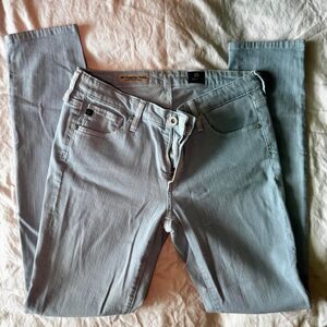 Ag-jeans Women's Blue and Grey Jeans